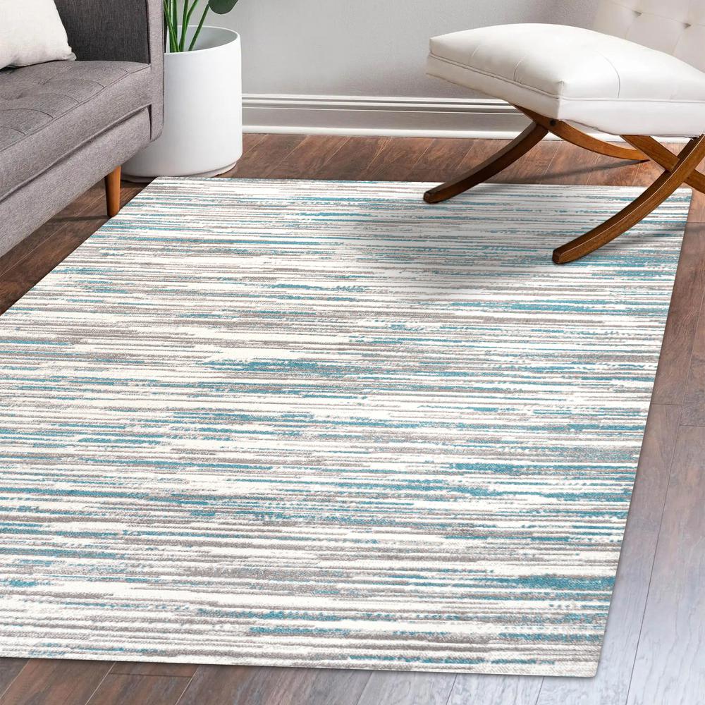 Speer Abstract Linear Stripe Area Rug. Picture 11
