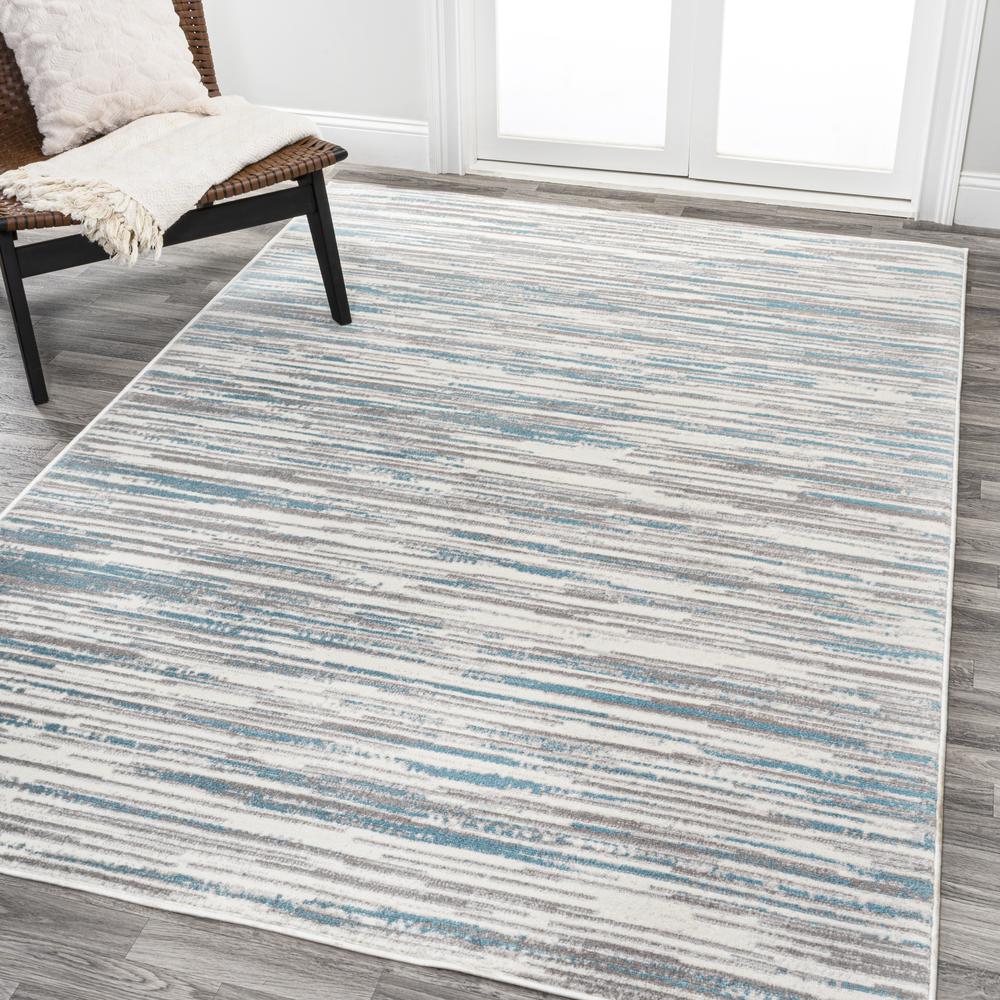 Speer Abstract Linear Stripe Area Rug. Picture 3