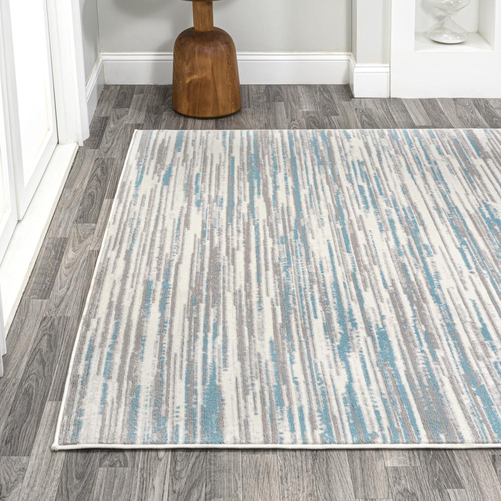 Speer Abstract Linear Stripe Area Rug. Picture 4