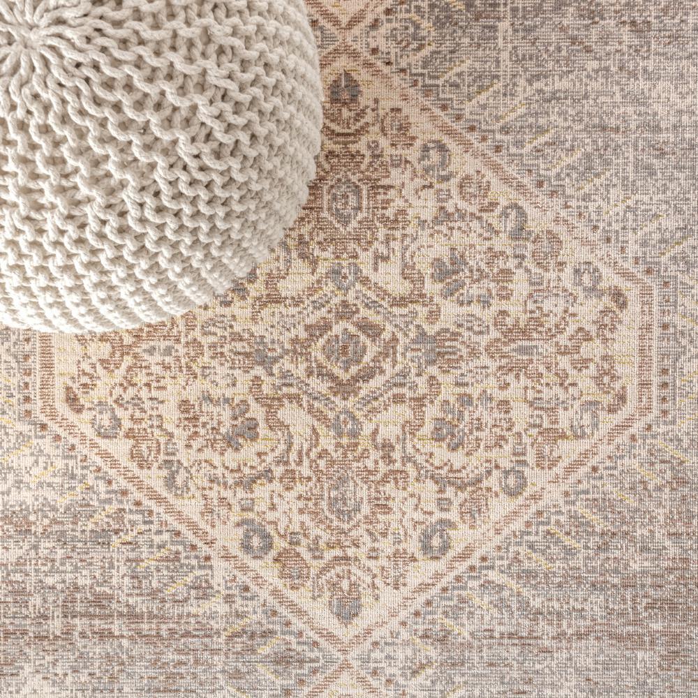 Lila Modern Tribal Medallion Area Rug. Picture 7