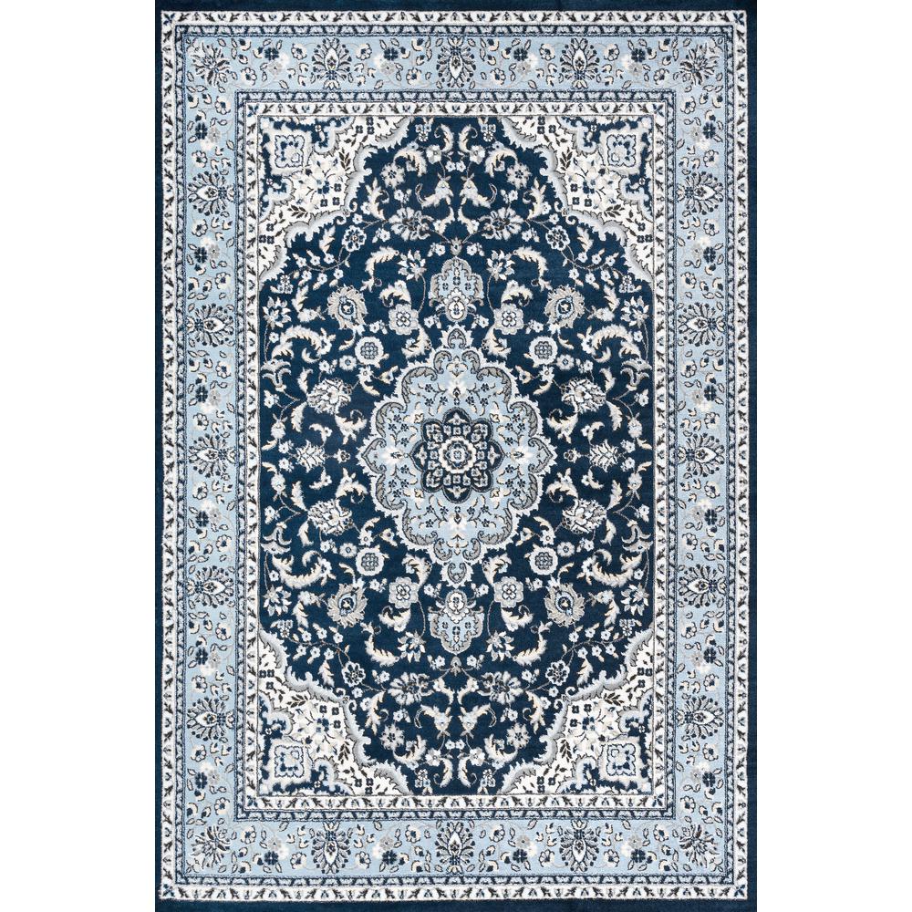 Palmette Modern Persian Floral Area Rug. Picture 2