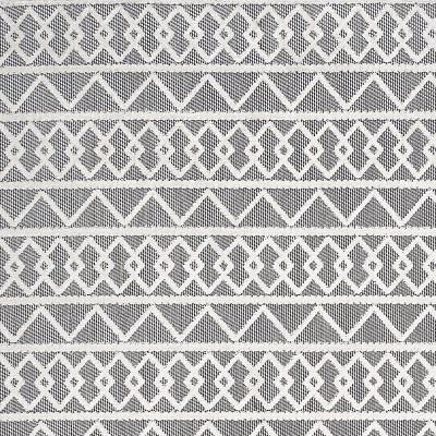 Aylan High-Low Pile Knotted Trellis Geometric Indoor/Outdoor Area Rug. Picture 20