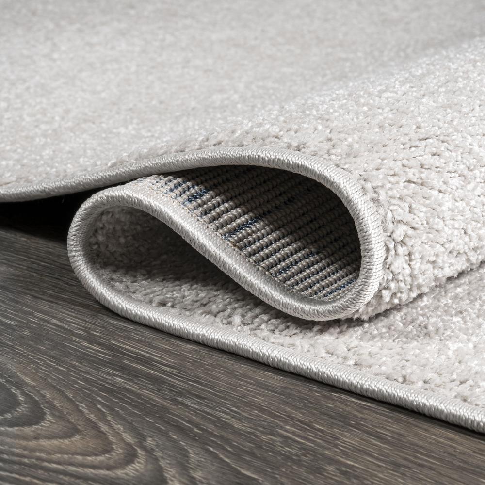Haze Solid Low Pile Area Rug Ivory. Picture 9