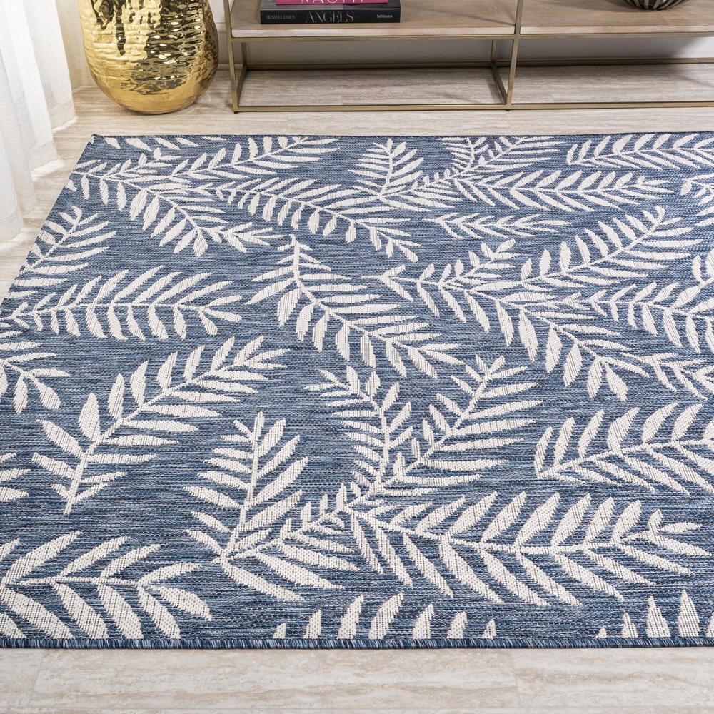 Nevis Palm Frond Indoor/Outdoor Area Rug. Picture 4