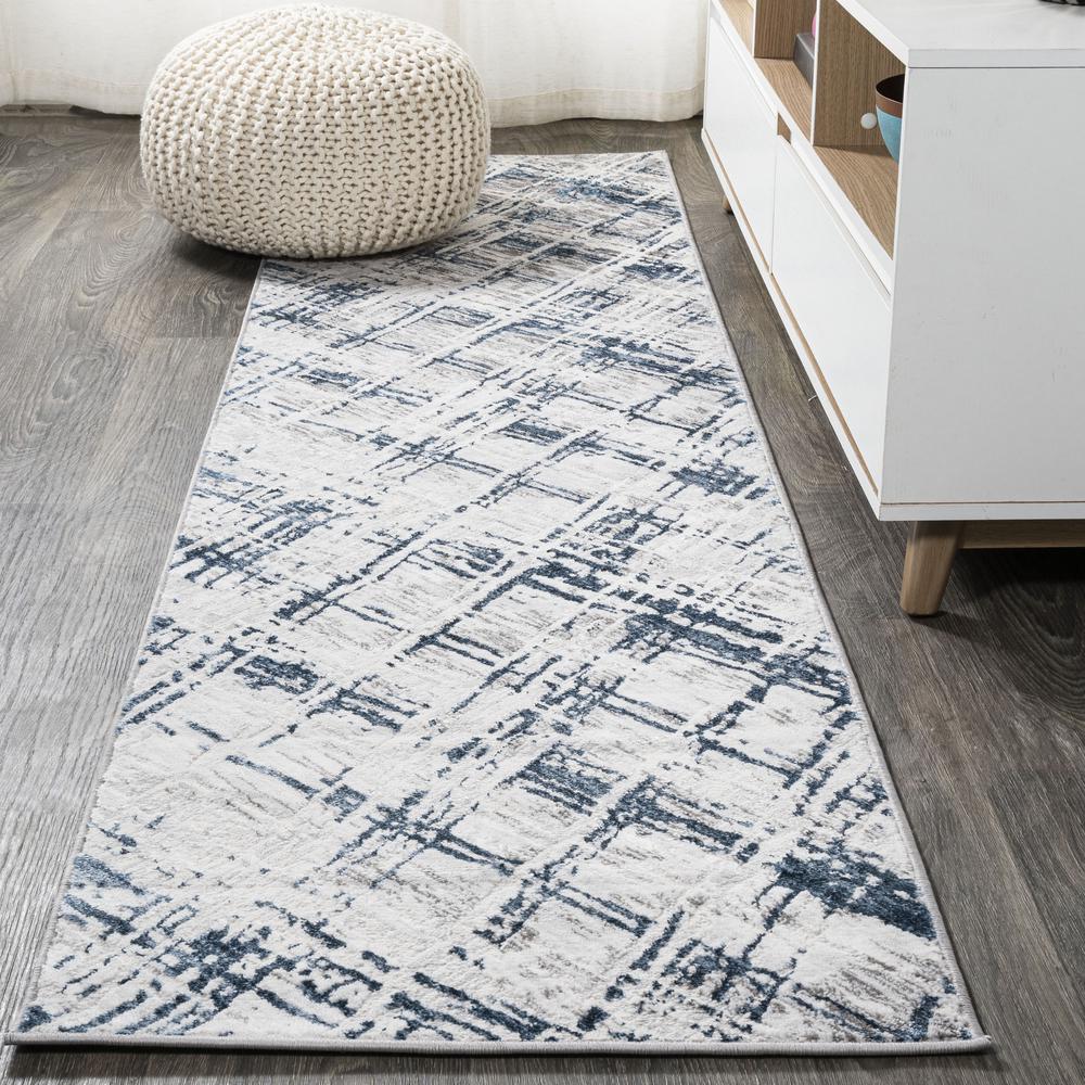 Slant Modern Abstract Area Rug. Picture 11