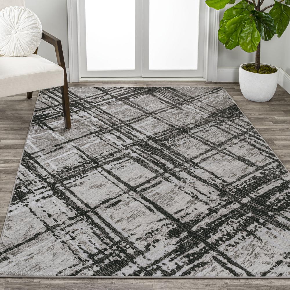 Slant Modern Abstract Area Rug. Picture 13