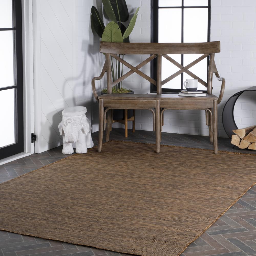 Ethan Modern Flatweave Solid Area Rug. Picture 11