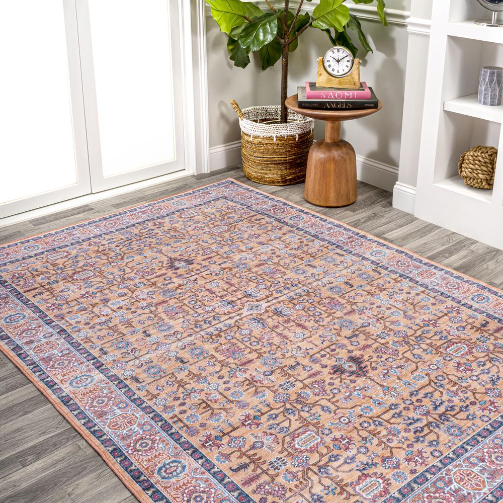 Kemer All Over Persian Washable Indoor/Outdoor Area Rug. Picture 15