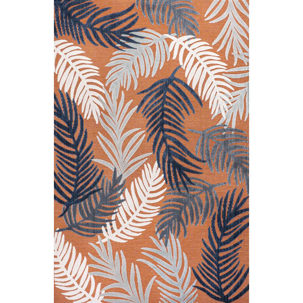 Montego High-Low Tropical Palm Area Rug. Picture 1