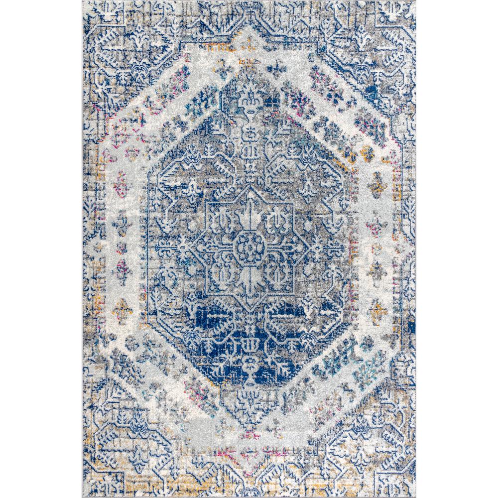 Modern Persian Boho Vintage Area Rug. The main picture.