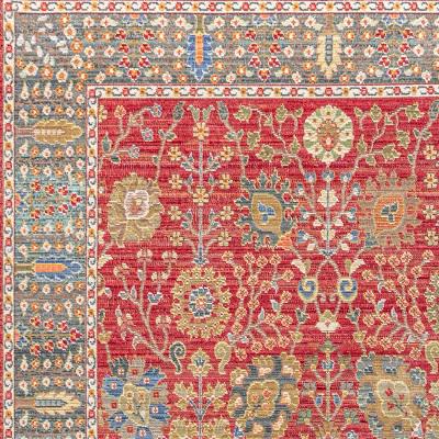 India Flower and Vine Area Rug. Picture 12