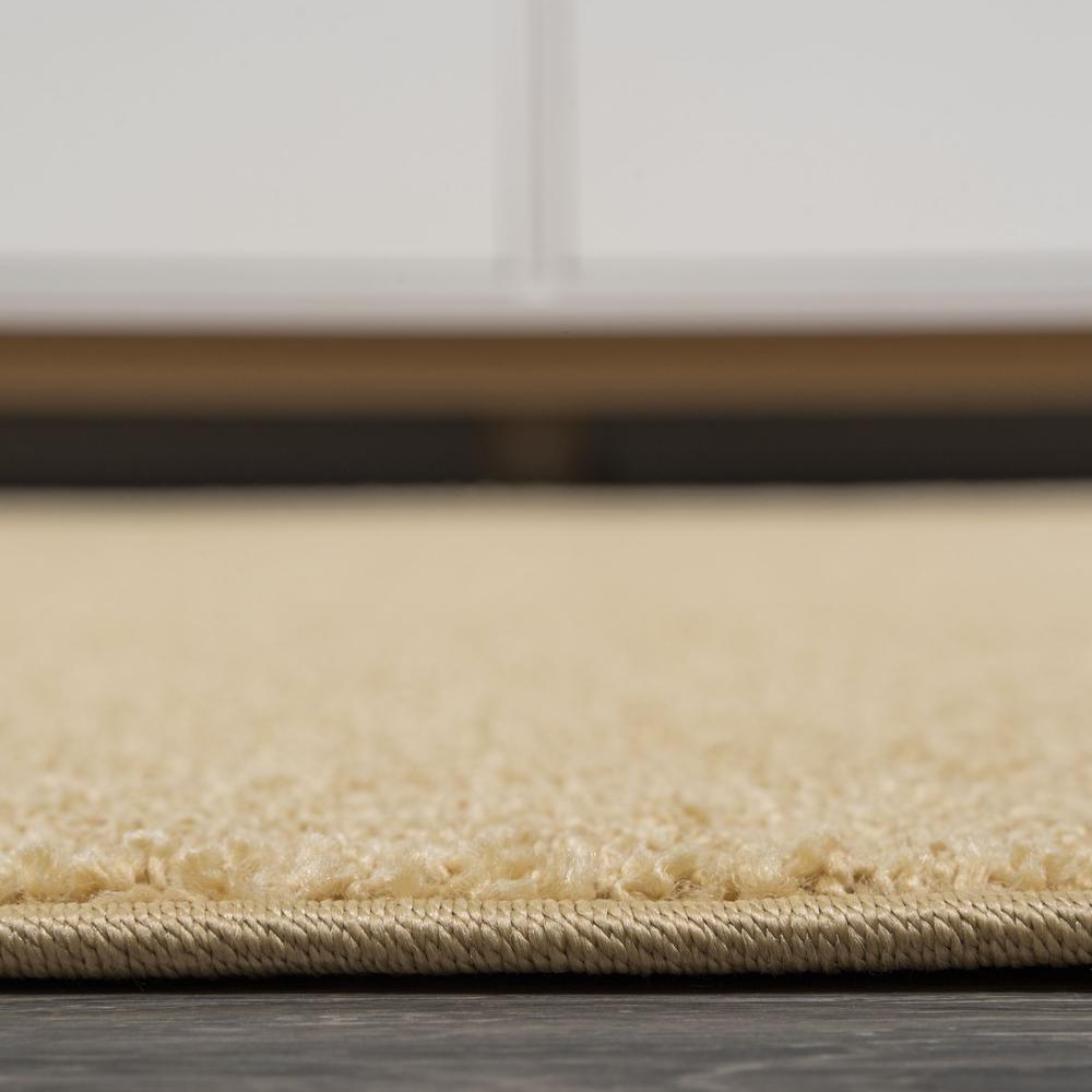 Haze Solid Low Pile Area Rug Mustard. Picture 14