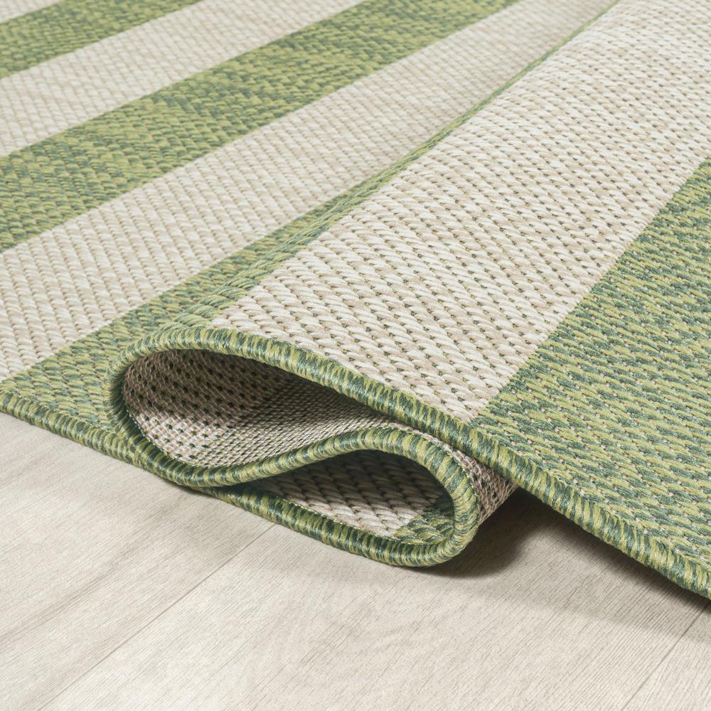 Negril Two Tone Wide Stripe Indoor/Outdoor Area Rug. Picture 14