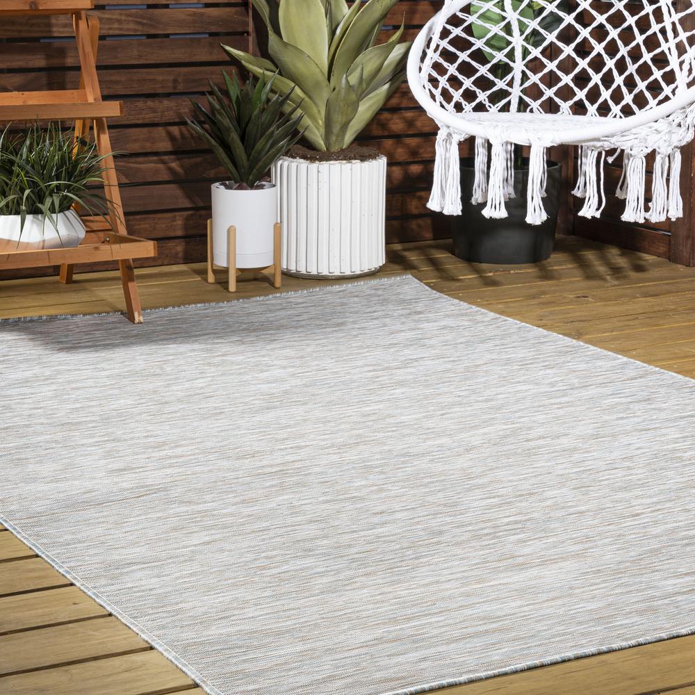 Ethan Modern Flatweave Solid Area Rug. Picture 8