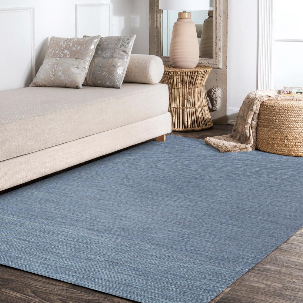 Ethan Modern Flatweave Solid Area Rug. Picture 19