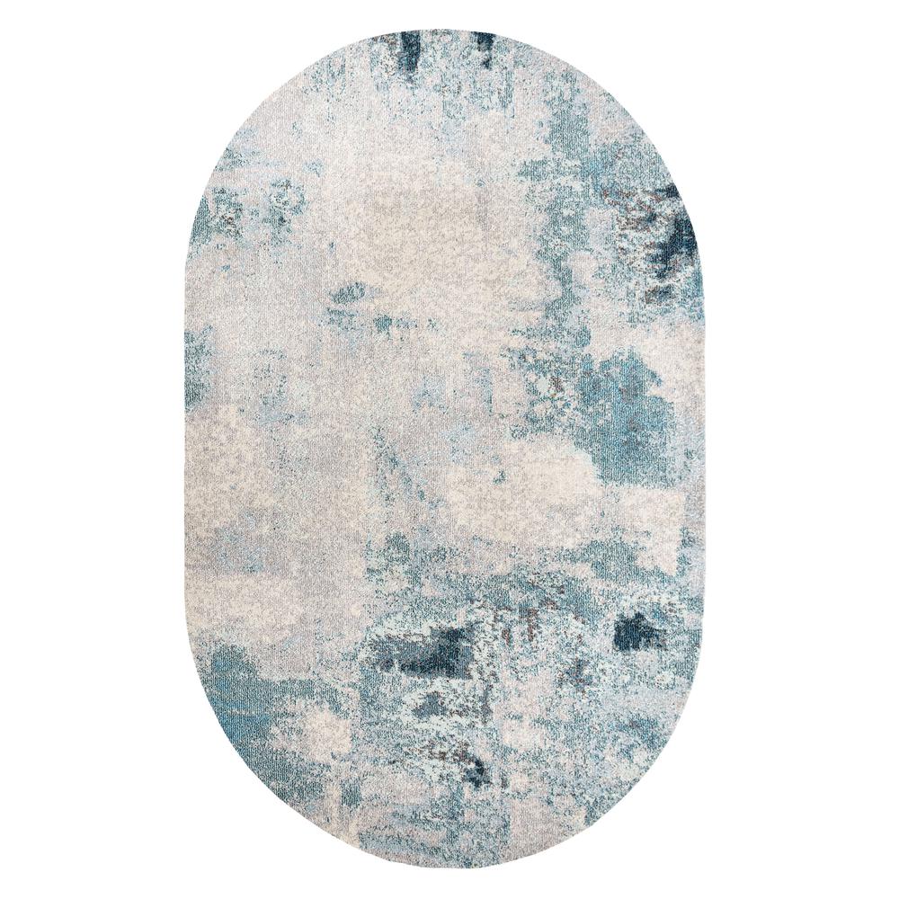 Contemporary Pop Modern Abstract Vintage Area Rug. Picture 2