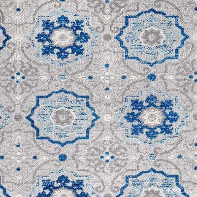 Mediterranean Medallion Indoor/Outdoor Area Rug. Picture 12