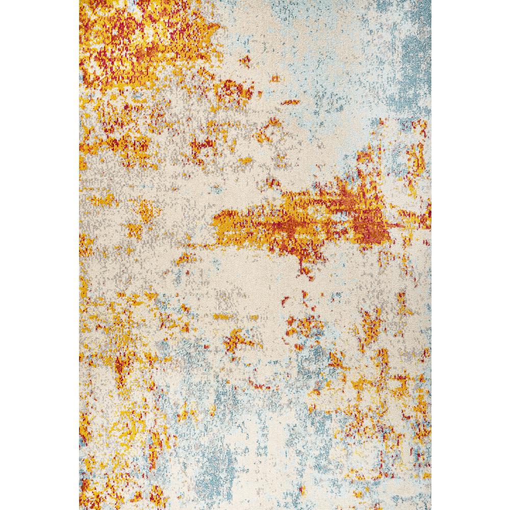 Sunset Modern Abstract Area Rug. Picture 1