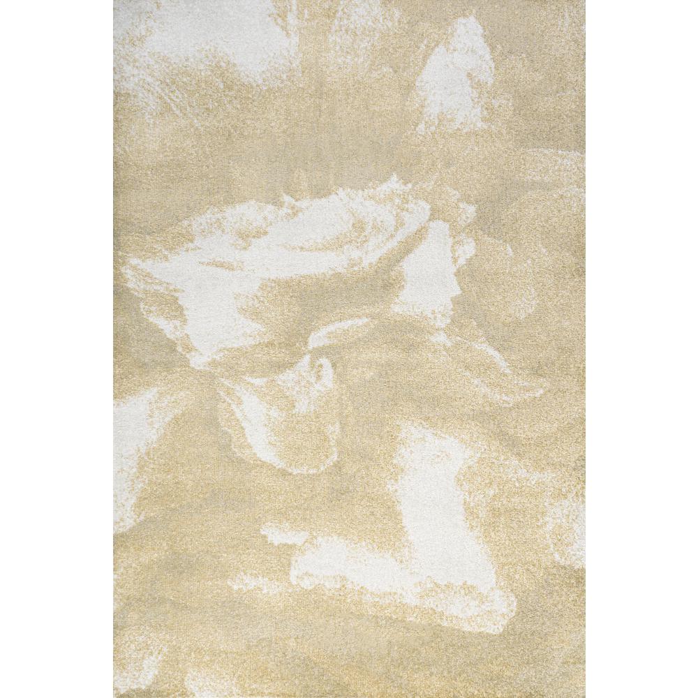 Petalo Abstract Two Tone Modern Area Rug. The main picture.