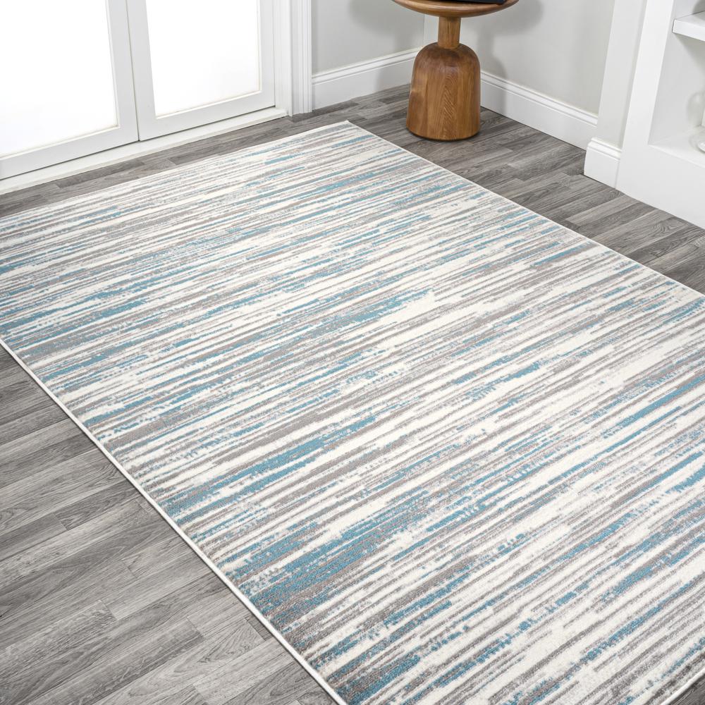 Speer Abstract Linear Stripe Area Rug. Picture 5