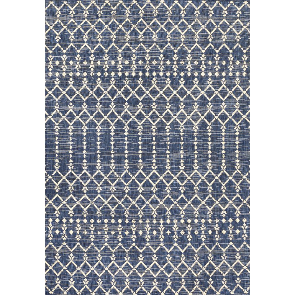 Ourika Moroccan Geometric Textured Weave Indoor/Outdoor Area Rug. The main picture.