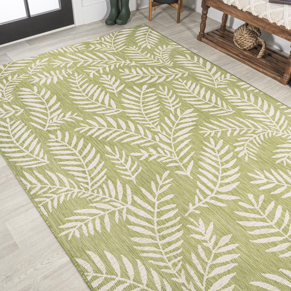 Nevis Palm Frond Indoor/Outdoor Area Rug. Picture 5