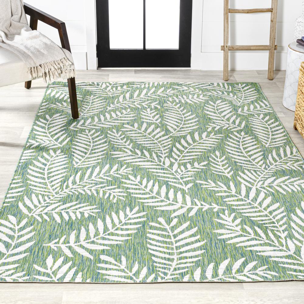 Nevis Palm Frond Indoor/Outdoor Area Rug. Picture 18