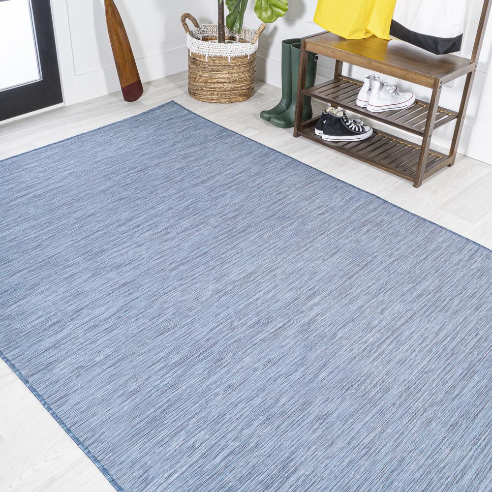 Ethan Modern Flatweave Solid Area Rug. Picture 18