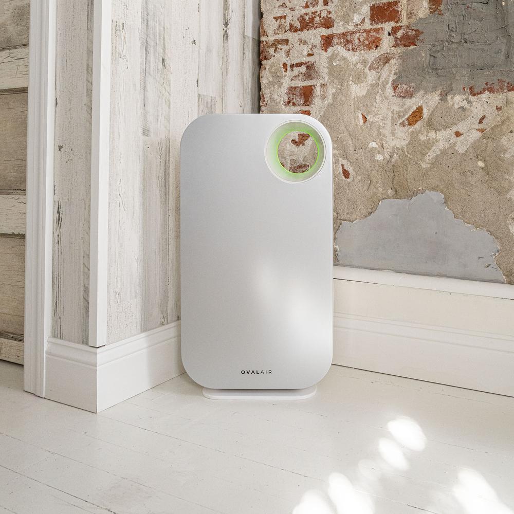 OVAL AIR 3-Stage H13 True HEPA 5-in-1 Air Purifier. Picture 9