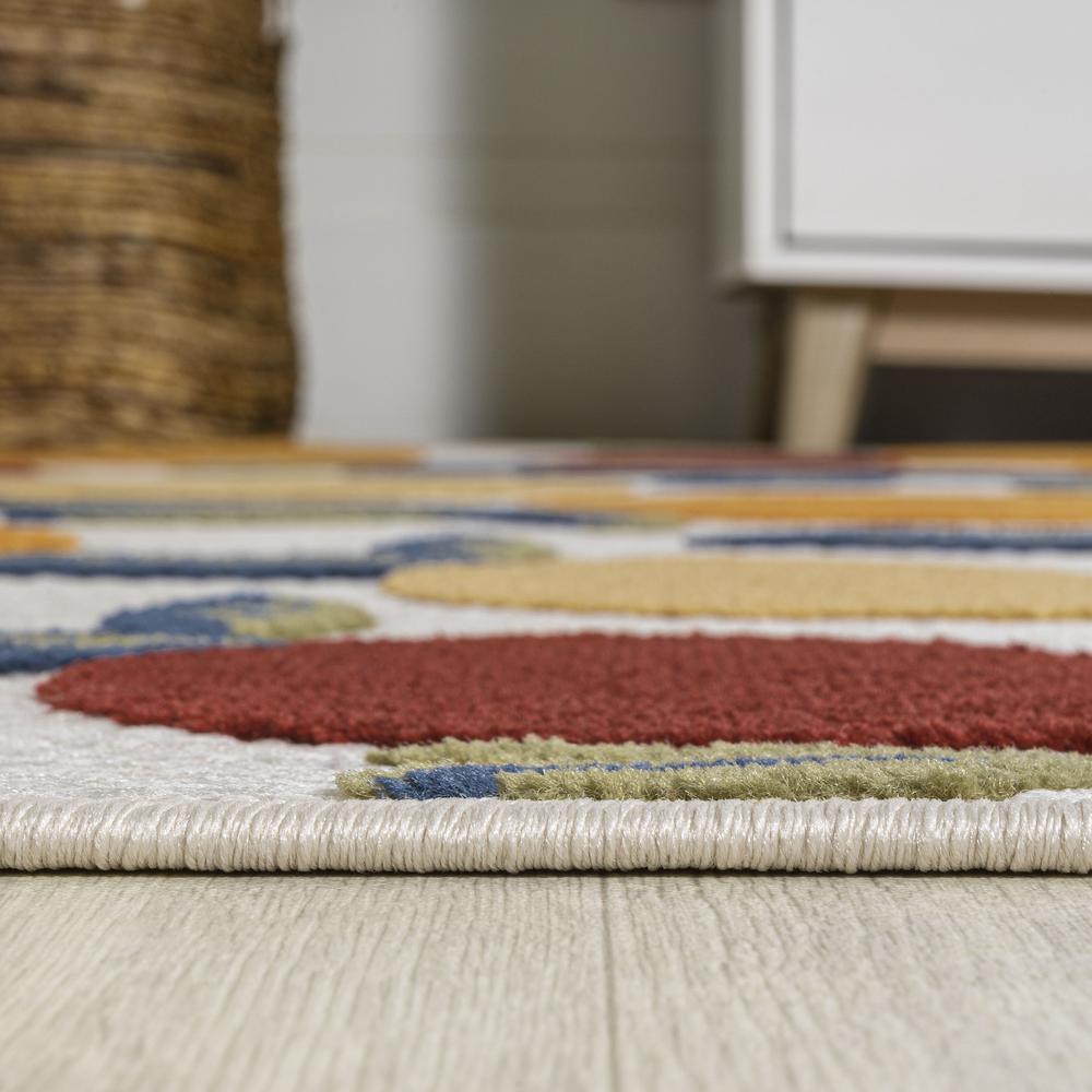 Limone Bold Lemon High-Low Indoor/Outdoor Area Rug. Picture 10