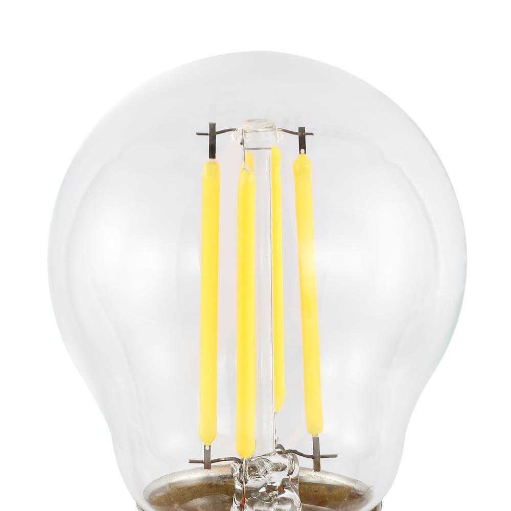 Classic Non-Dimmable G35 4-Watt LED Edison Glass Bulbs with E26 Base (Pack of 6). Picture 2
