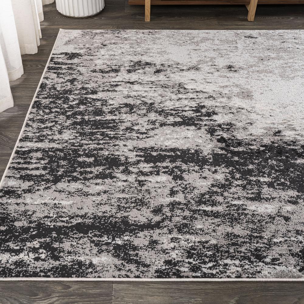 Storm Modern Abstract Area Rug. Picture 4