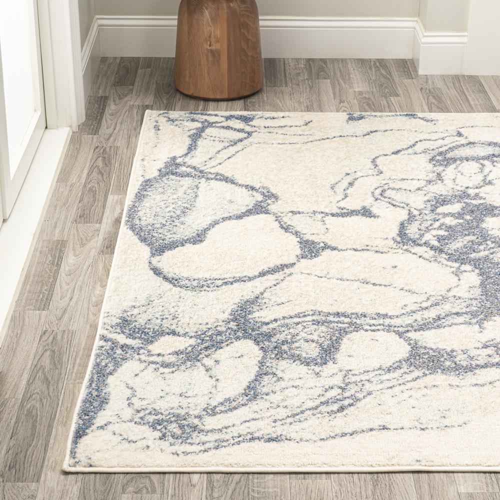 Marmo Abstract Marbled Modern Area Rug. Picture 4