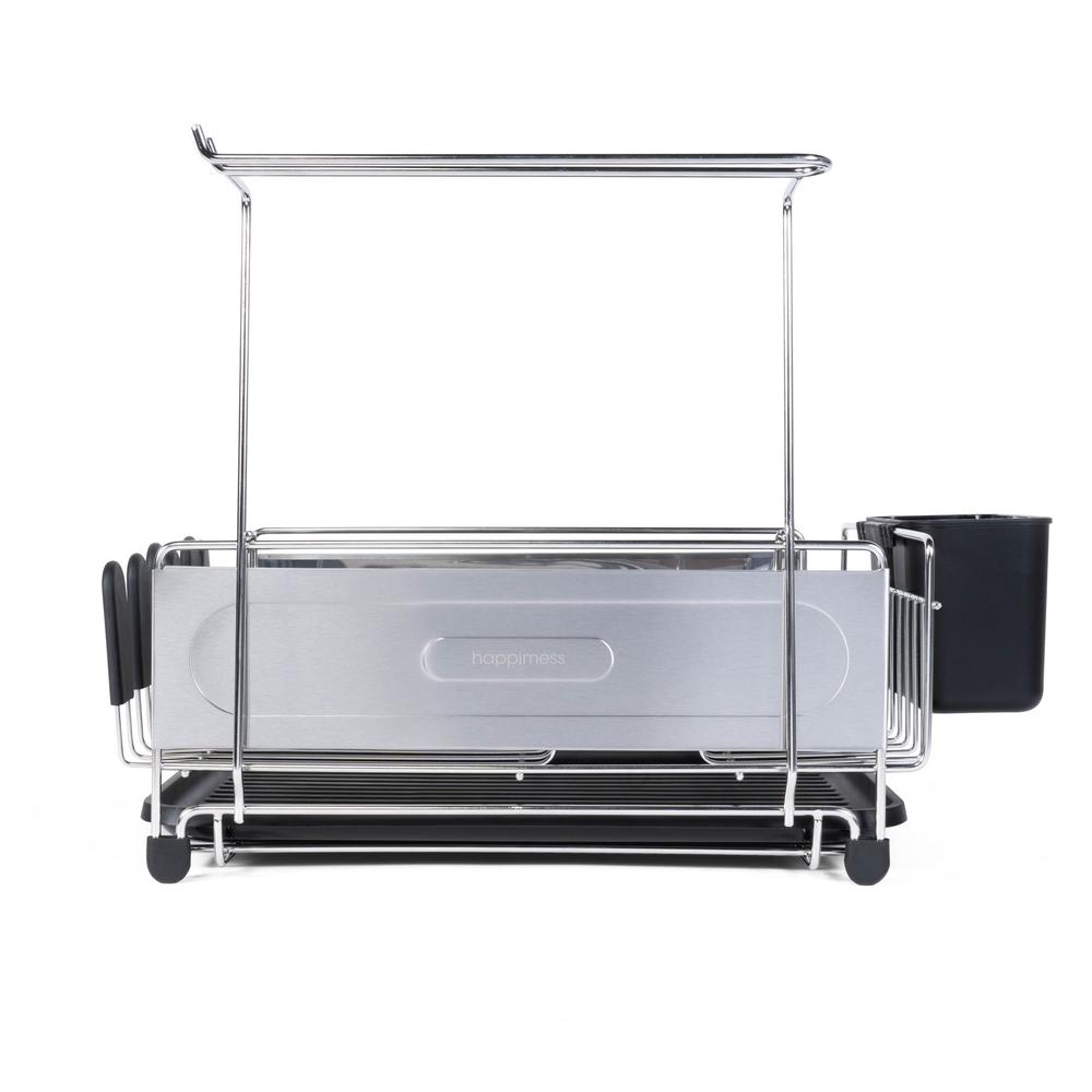 Compact Fingerprint-Proof Stainless Steel Dish Drying Rack. Picture 9