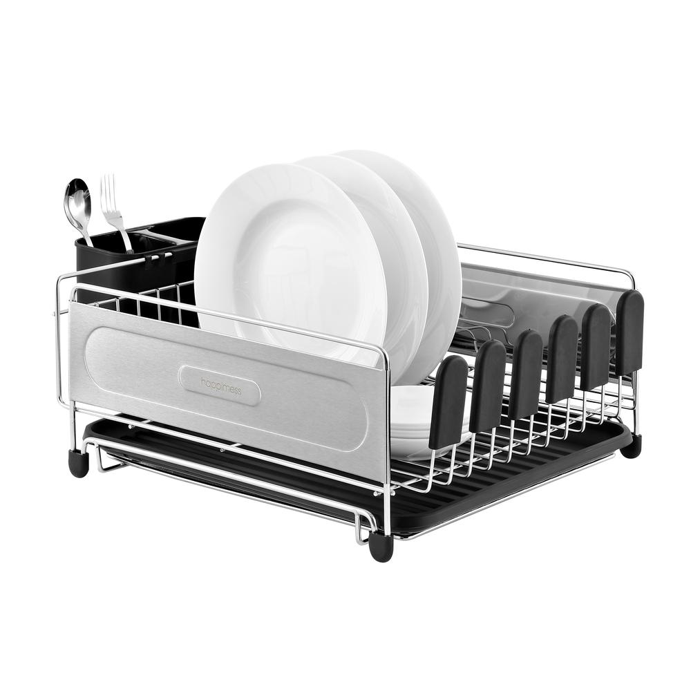 Compact Fingerprint-Proof Stainless Steel Dish Drying Rack. Picture 10