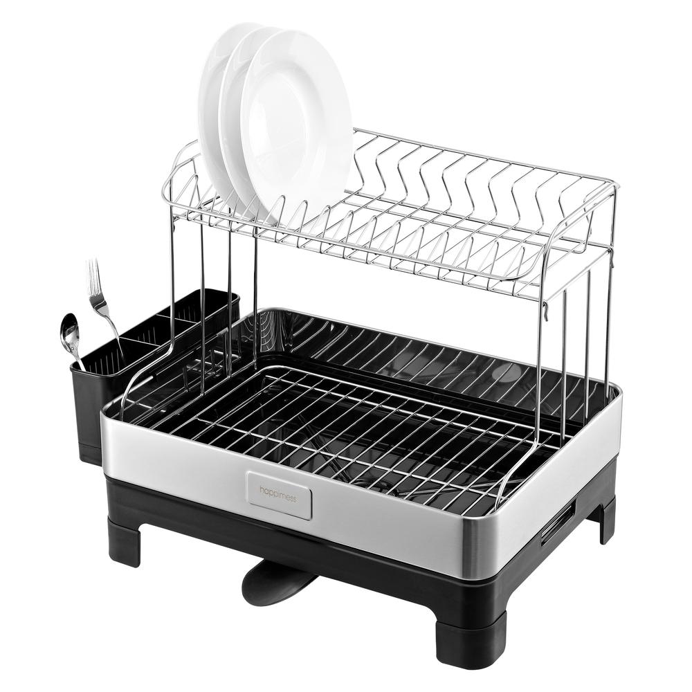 Palazzo Fingerprint-Proof Stainless Steel 2-Tier Dish Drying Rack. Picture 10