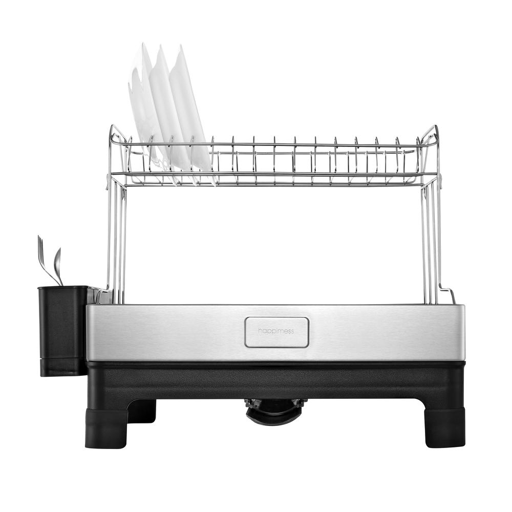 Palazzo Fingerprint-Proof Stainless Steel 2-Tier Dish Drying Rack. Picture 2