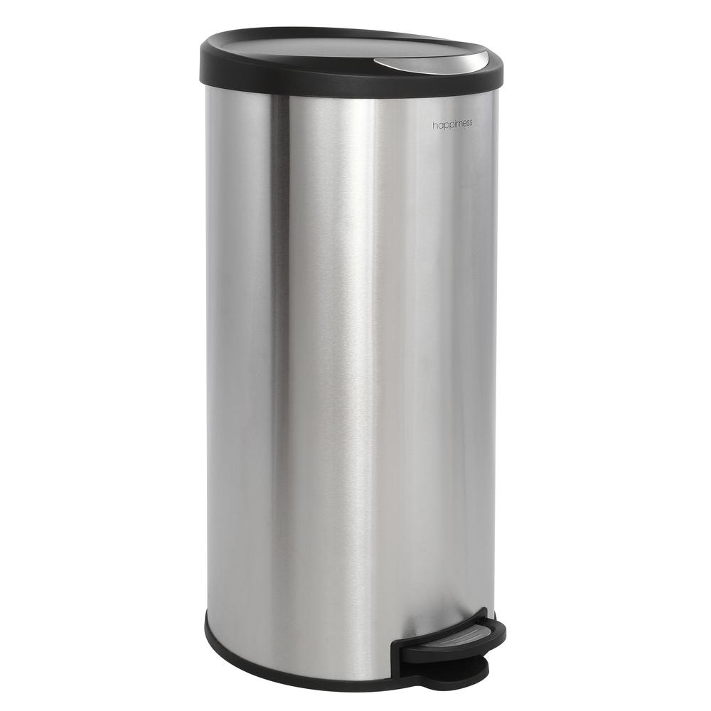 Oscar Round Step-Open Trash Can with Mini Trash Can. Picture 5
