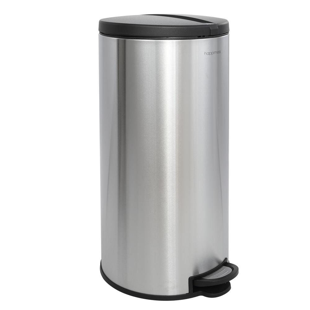 Oscar Round Step-Open Trash Can with Mini Trash Can. Picture 5