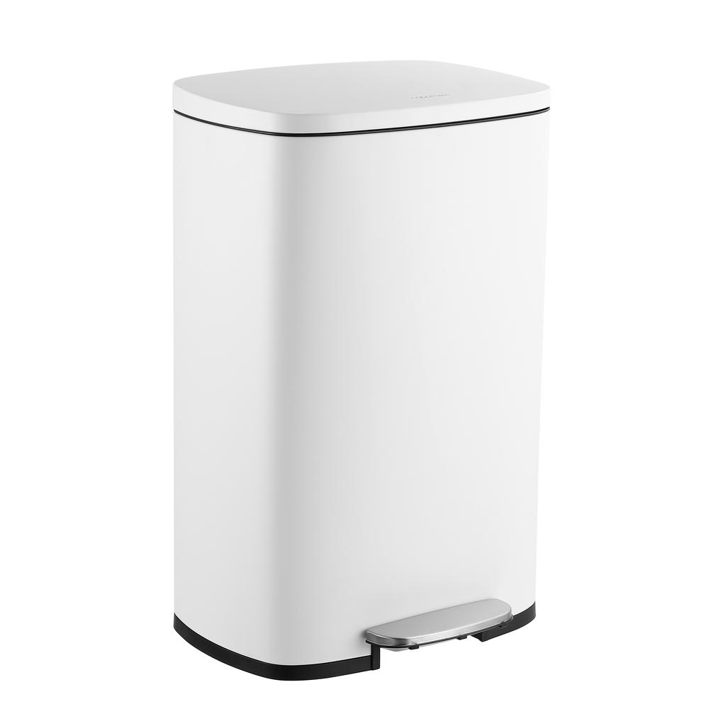 Connor Rectangular Trash Can with Soft-Close Lid and Mini Trash Can. Picture 5