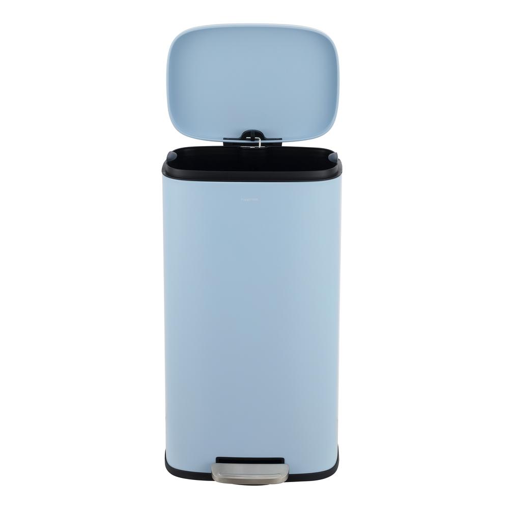 Connor Rectangular Trash Can With Soft-Close Lid And Free Mini Trash Can. Picture 1