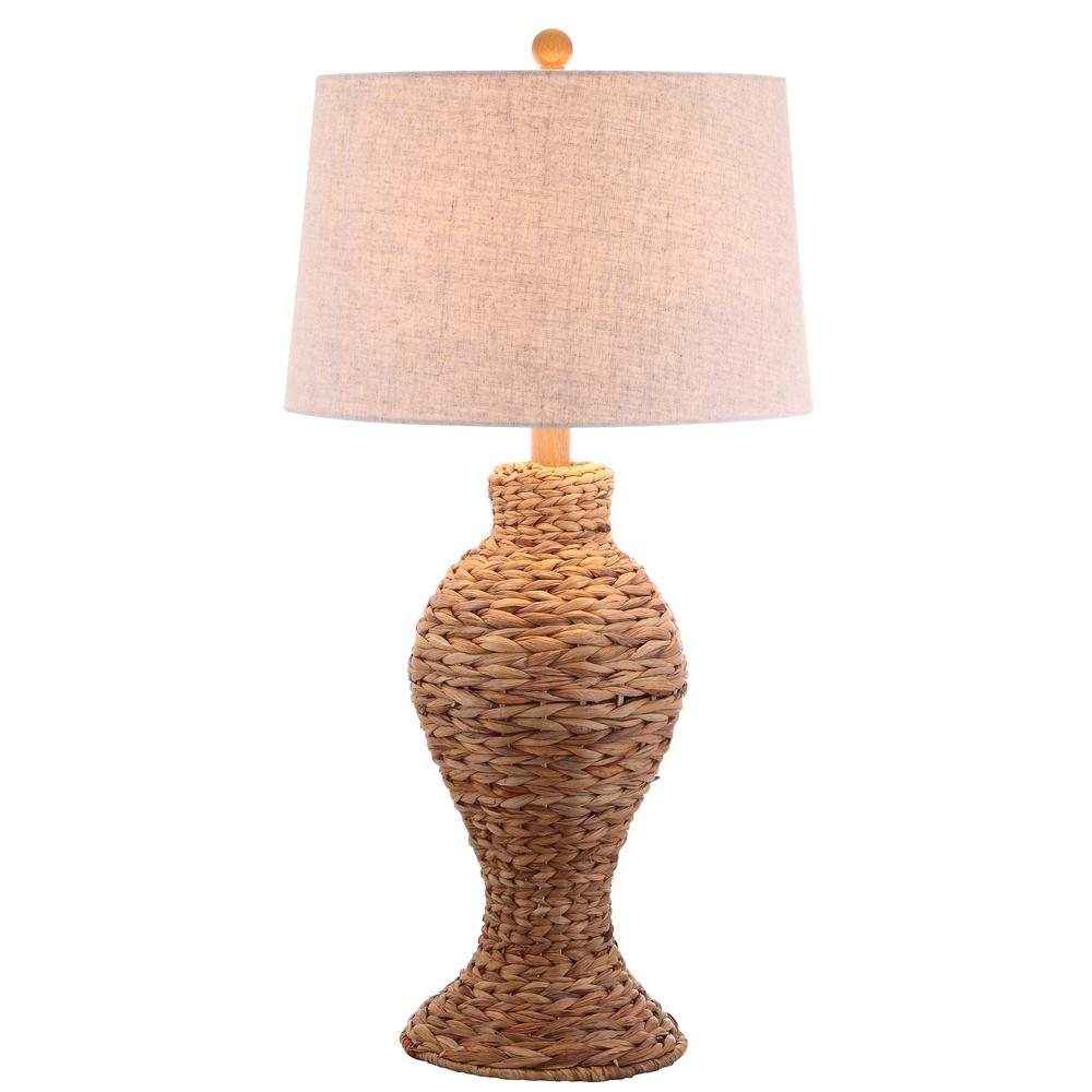 Elicia Seagrass Weave LED Table Lamp. Picture 1
