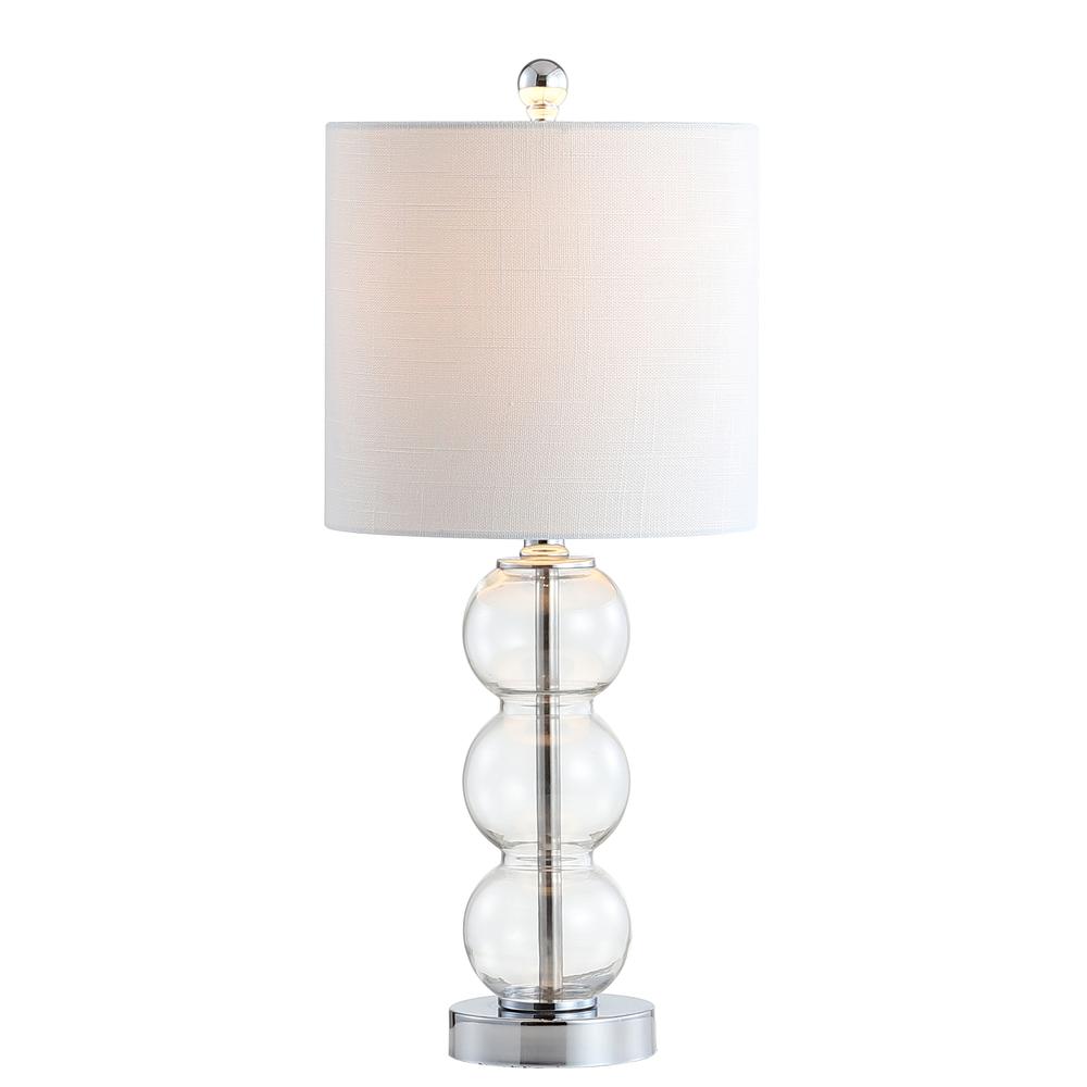 February Glassmetal LED Table Lamp. Picture 1