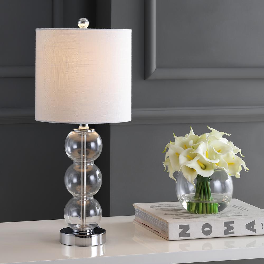 February Glassmetal LED Table Lamp. Picture 5