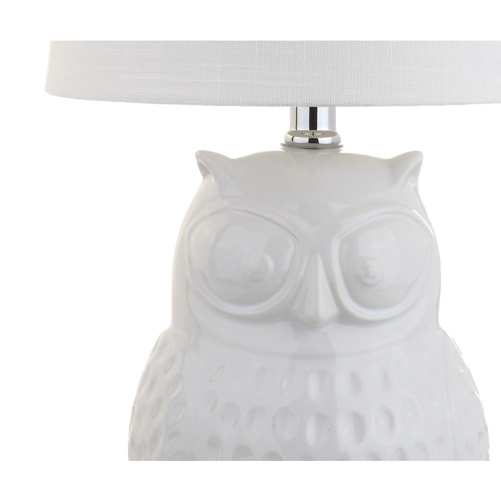 Hoot Ceramic Mini Led Table Lamp. Picture 3