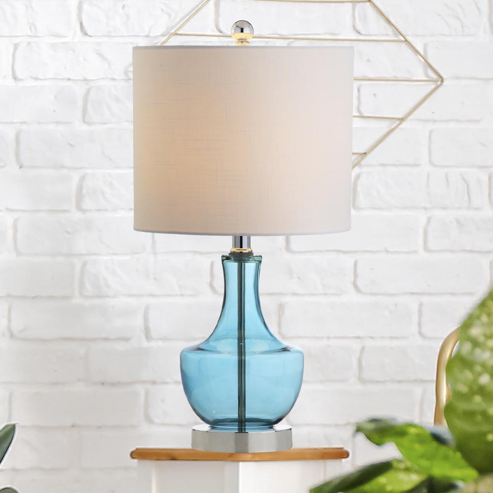 Colette Mini Glass Led Table Lamp. Picture 7