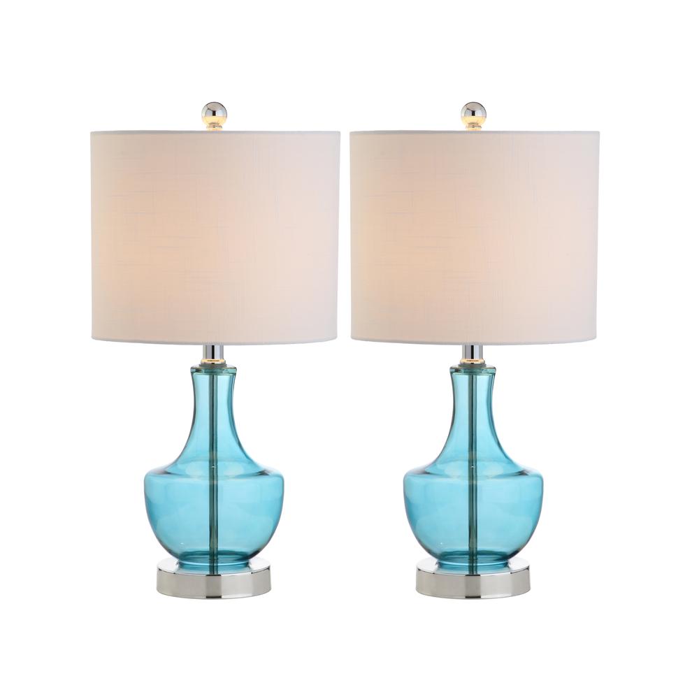 Colette Mini Glass Led Table Lamp (Set Of 2). Picture 1