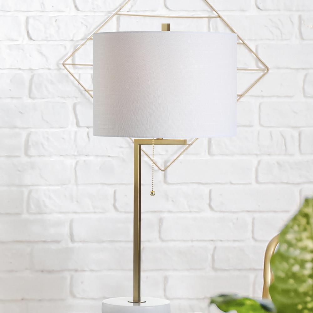 Alyssa Metal/Marble LED Table Lamp. Picture 7