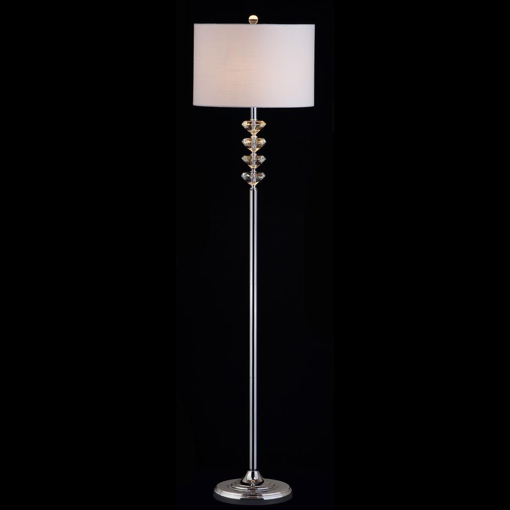 Mia Crystal/Metal LED Floor Lamp. Picture 3