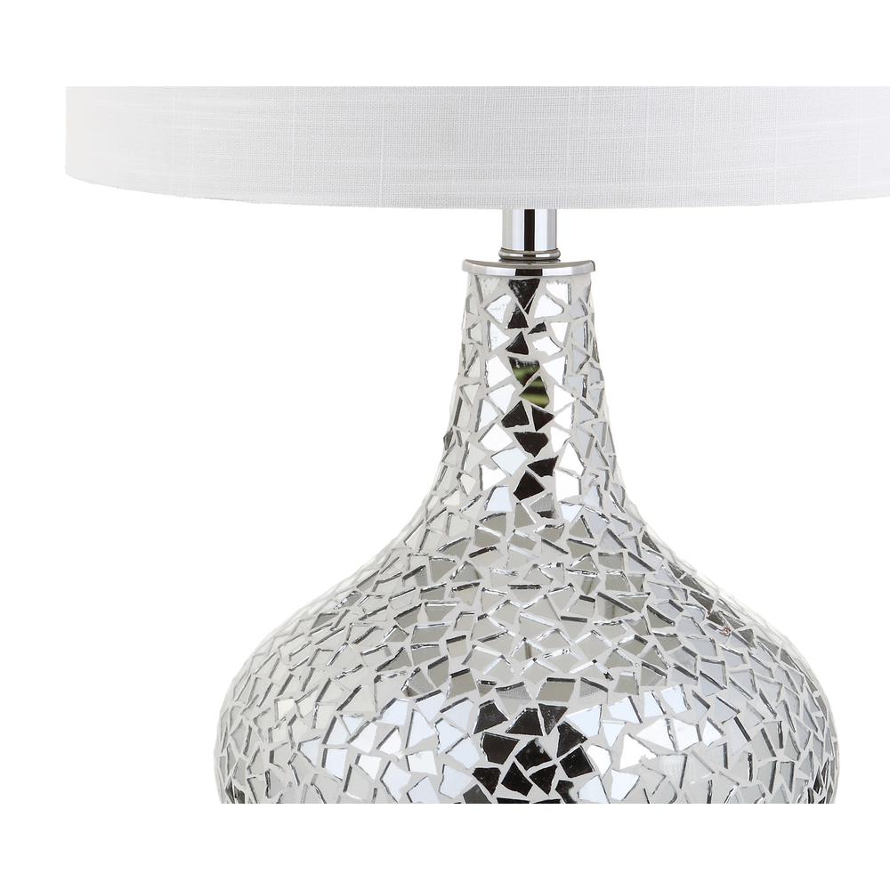 Emilia Mirrored Mosaic LED Table Lamp. Picture 3